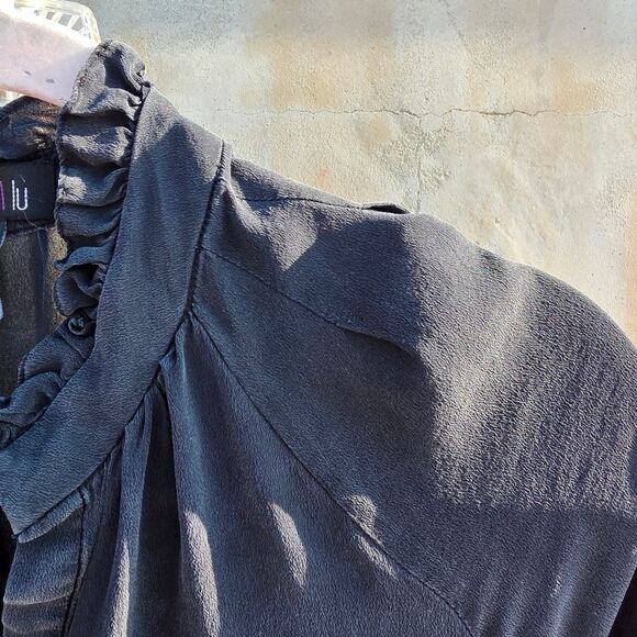 Isabel Lu Black Fit And Flair Dress - Picture 3 of 6